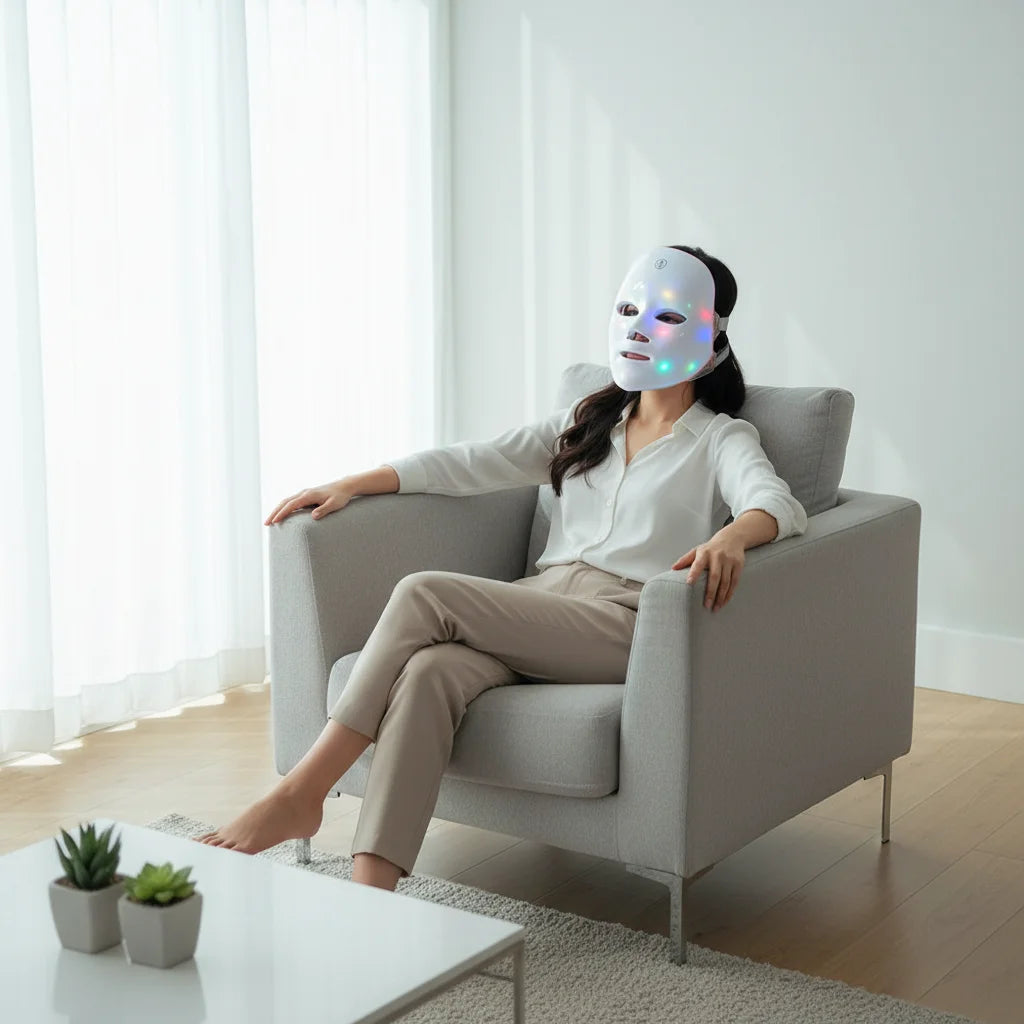 Masque LED 7 Couleurs - Rajeunissez votre peau!